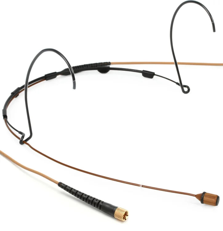 DPA 4088 Core Directional Headset Microphone with MicroDot Connector – Brown