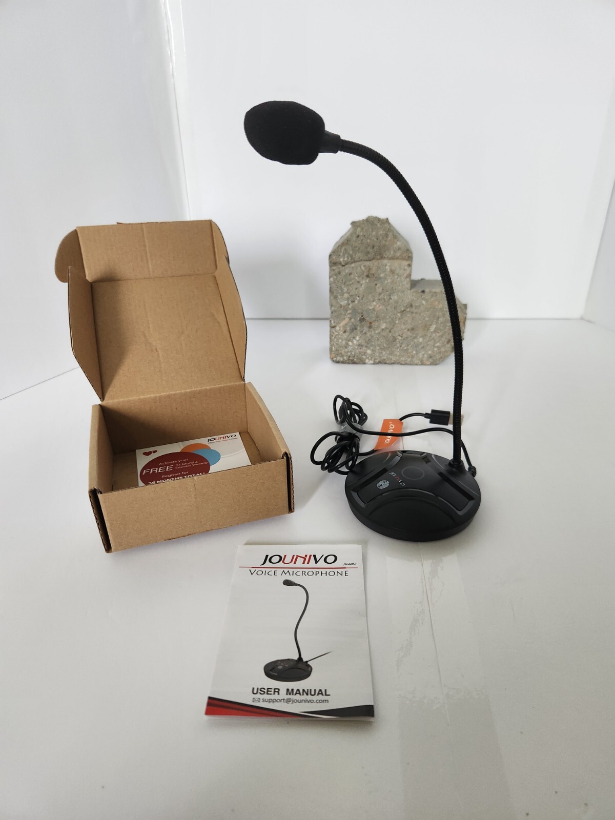 USB Recording Microphone, PC Podcast Condenser Cardioid Mic