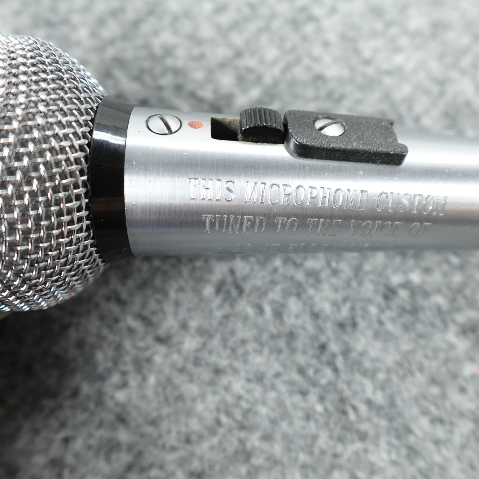 Shure Microphone PE 585 Unisphere A Dynamic W/ 18′ Cable ¼ Jack Works USA VTG🔥