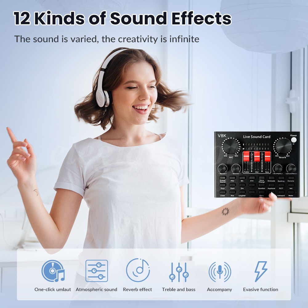 Recording Microphone Podcast Bundle Professional Home Studio Condenser Mic Kit