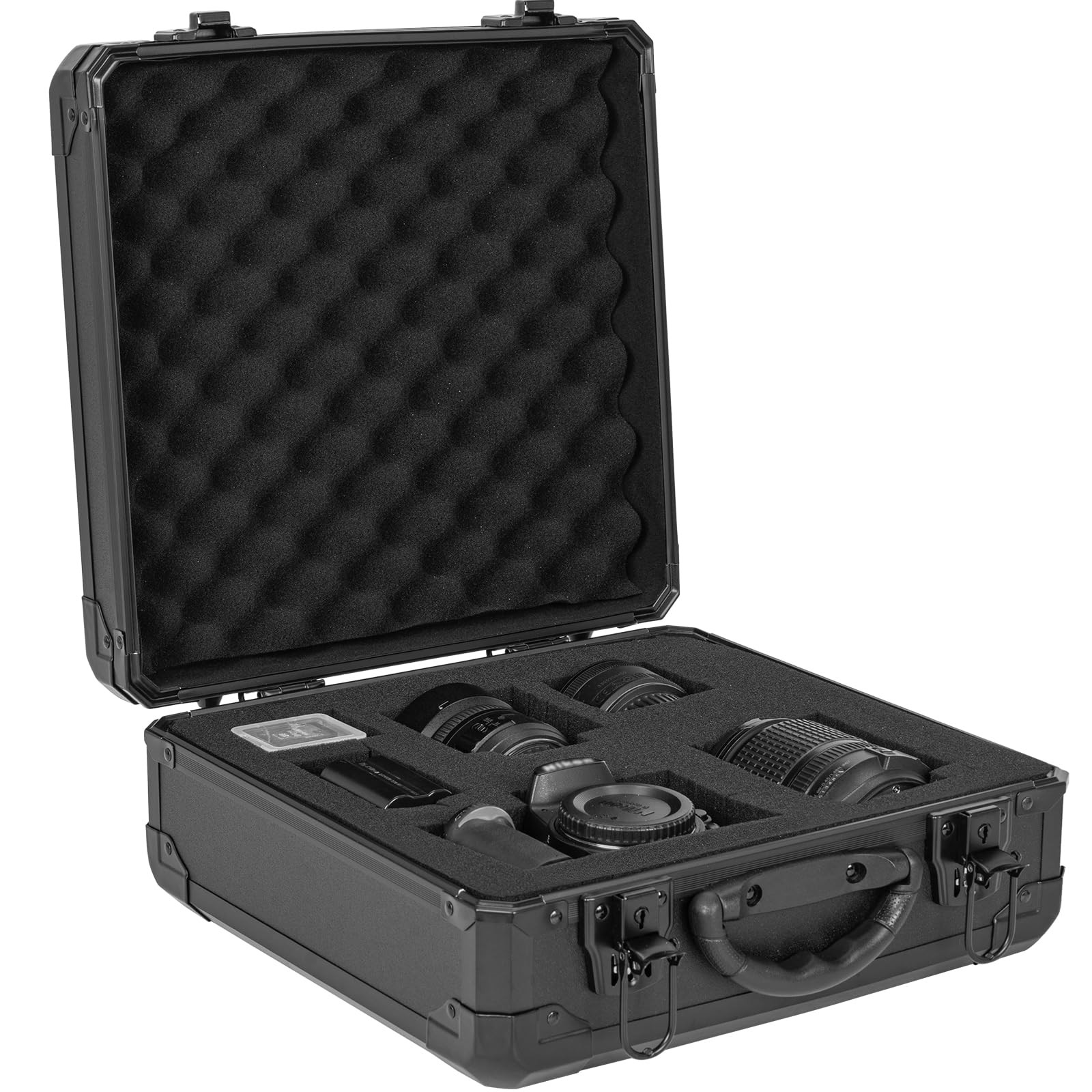 Protective Hard Case Shockproof WaterResistant DIY Foam Insert 11.7×11.5×5