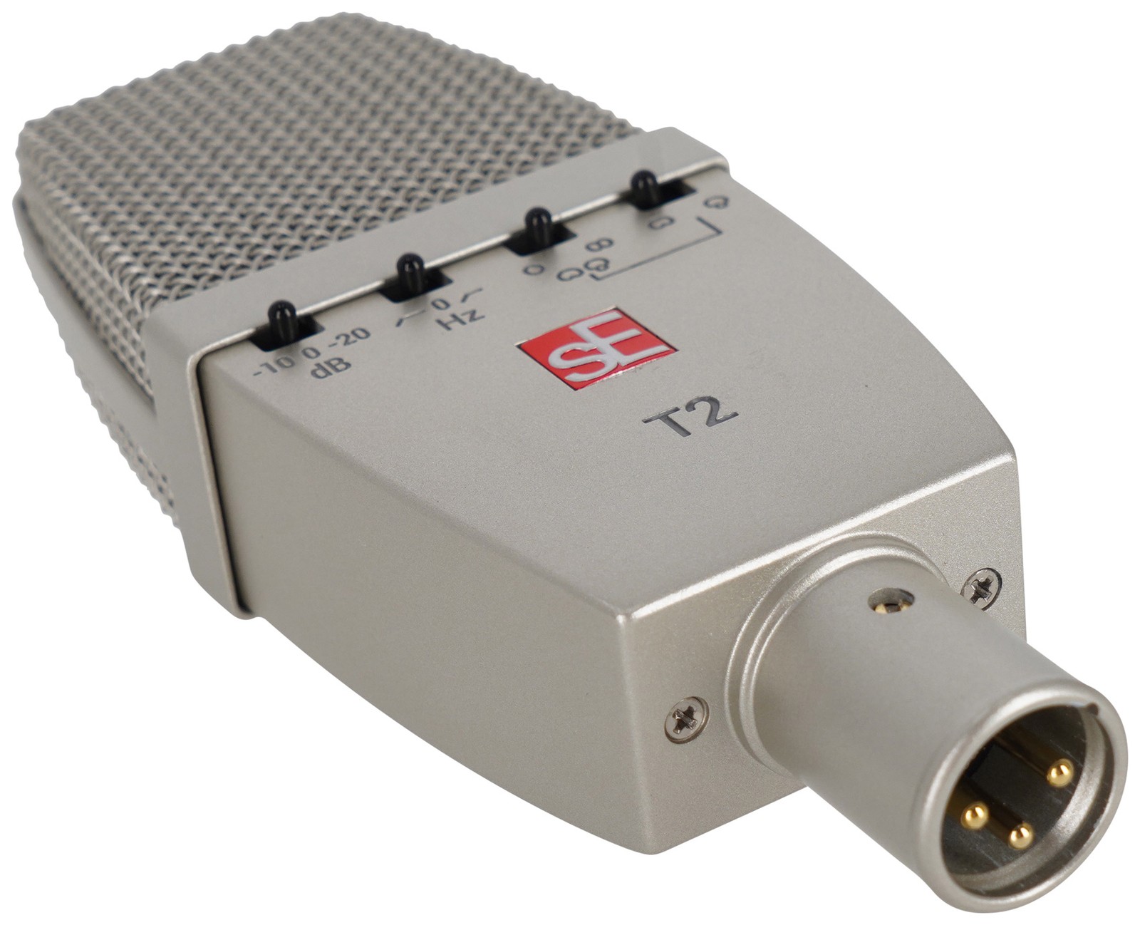 Se Electronics T2 Recording Microphone+Windscreen+Audio Technica Headphones