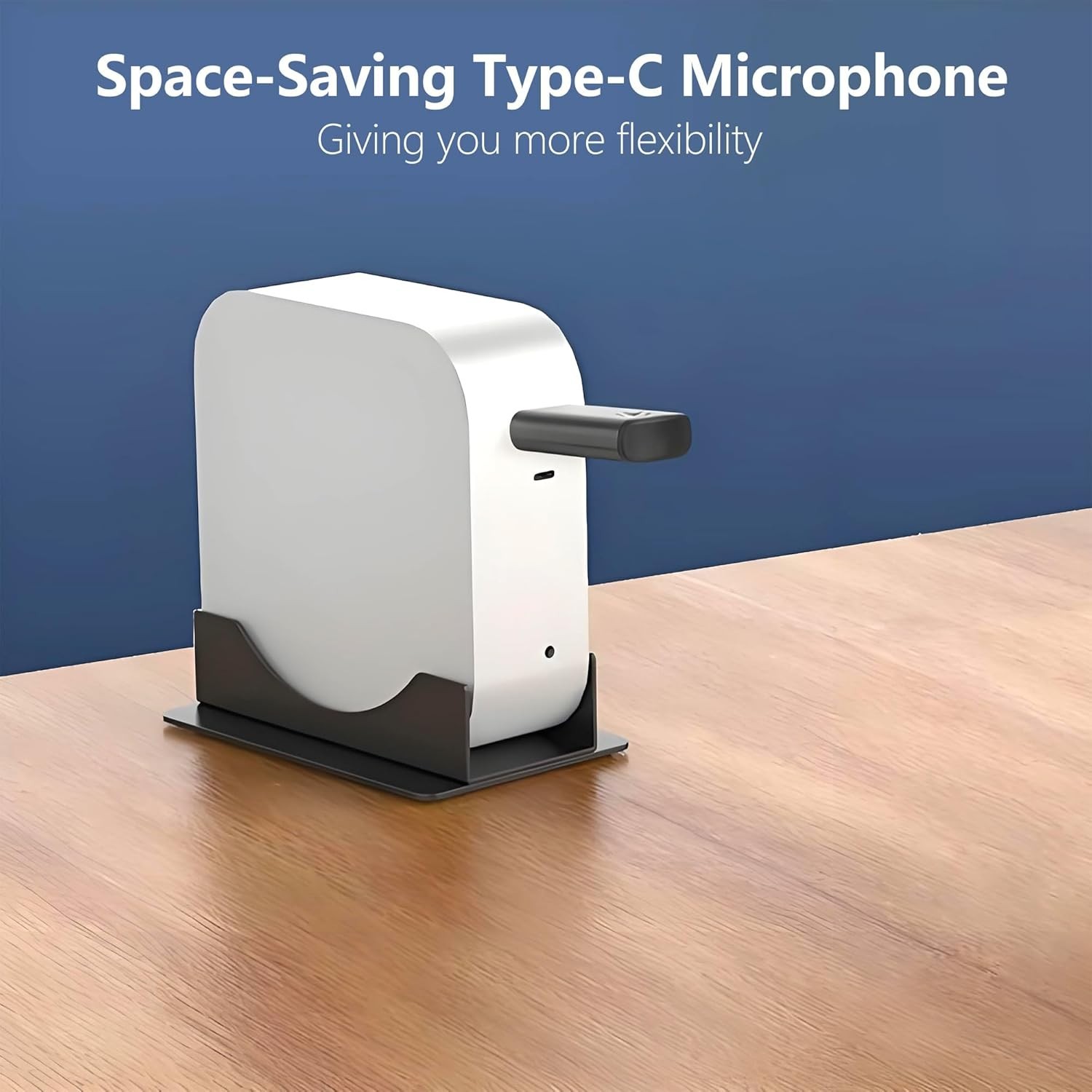 USB-C Mini Microphone for MacBook & Mac Mini – Clear Audio, Plug & Play