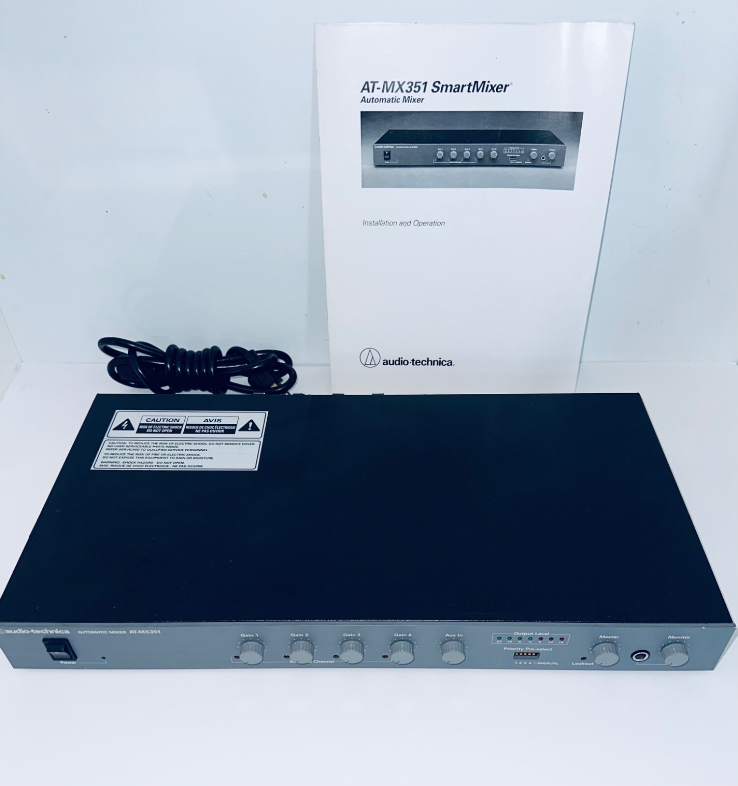 Audio-Technica AT-MX351 Automatic Mixer 4-Channel Microphone Mixer – Tested
