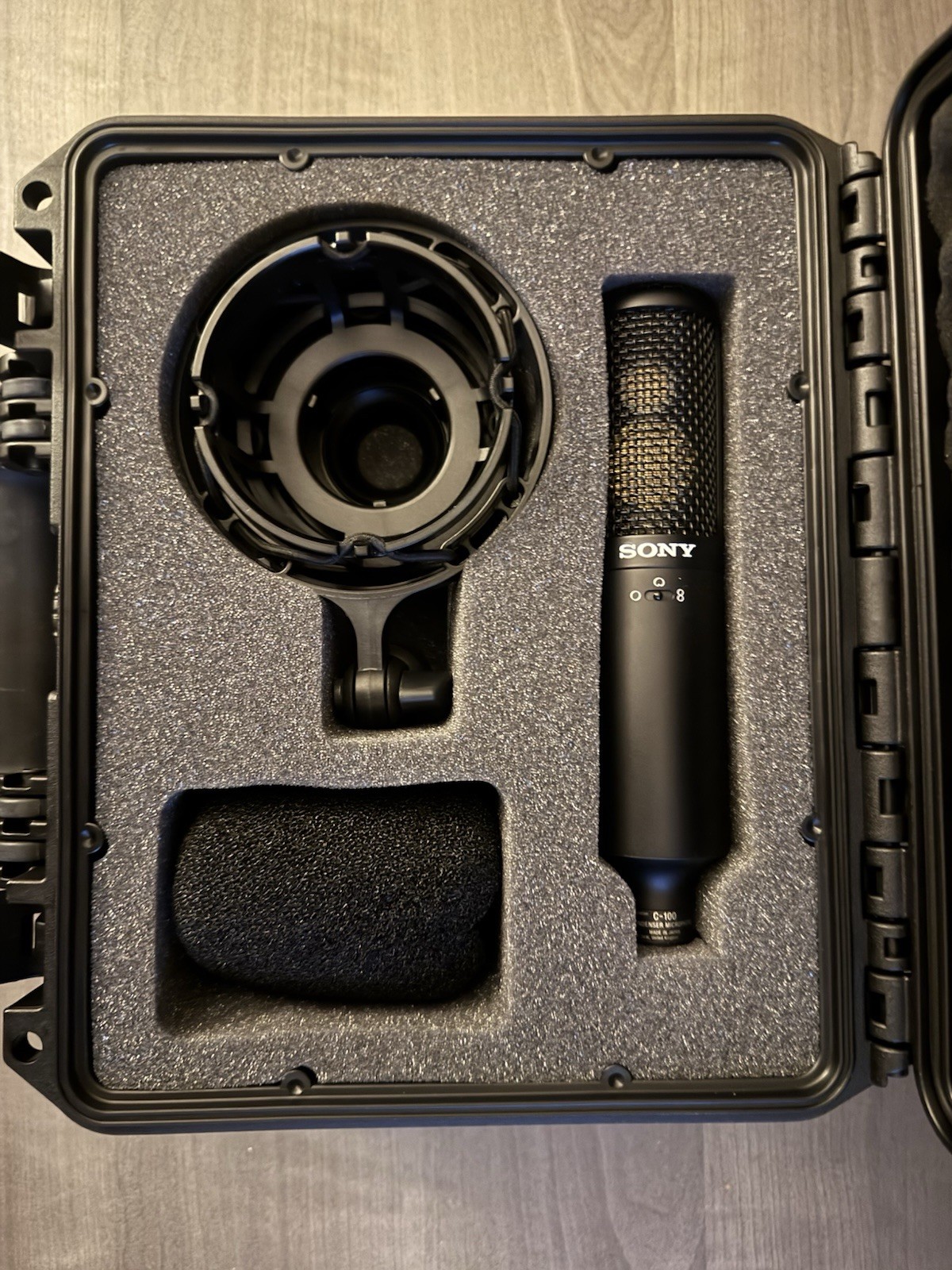 Sony – C-100 – Two Way Condenser Microphone – Black