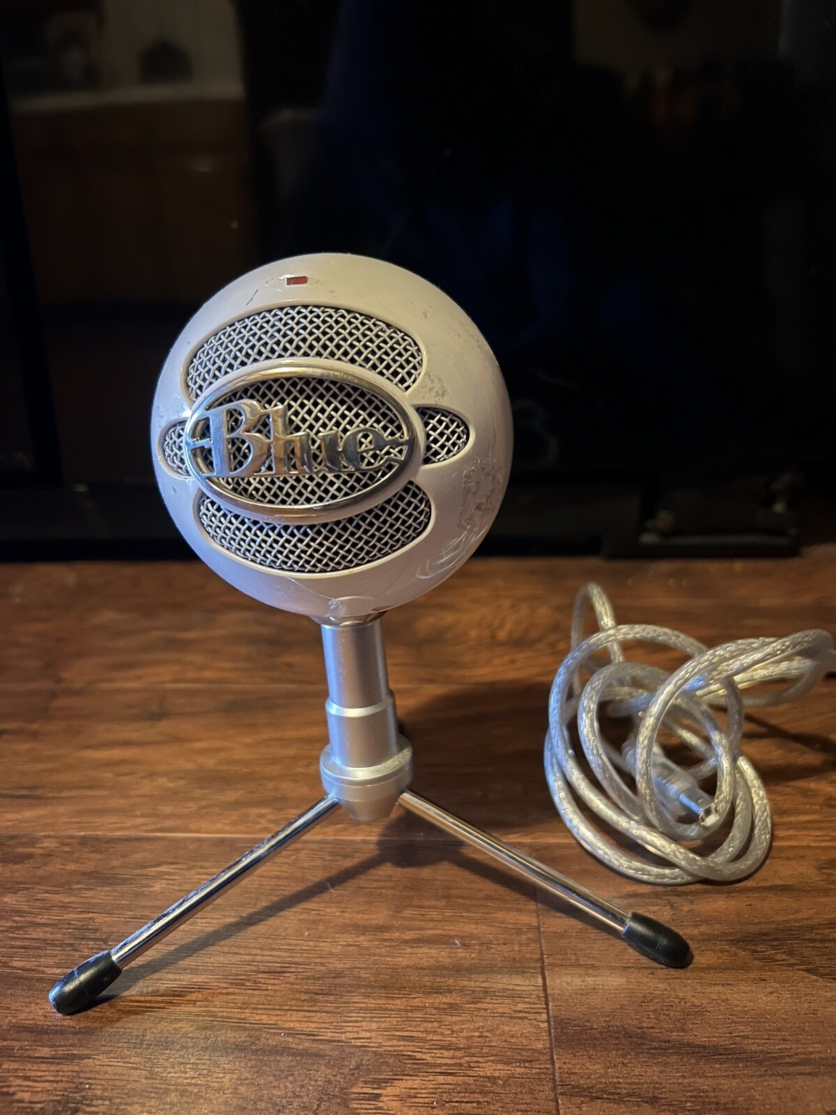 Blue Yeti Microphone Snowball iCE USB Cable Condenser Mic Tripod Stand Mount