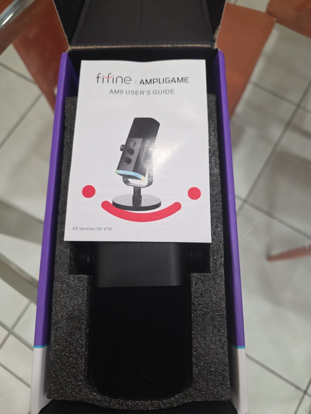 Fifine AM8 Dynamic Microphone 🎤 RGB Gaming, Streaming, Podcast,