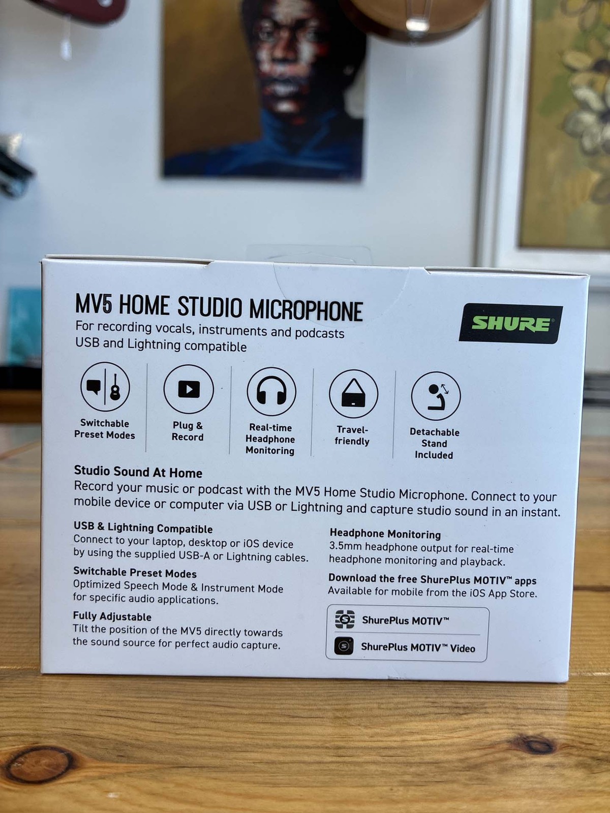 Shure MV5 Home Studio Microphone