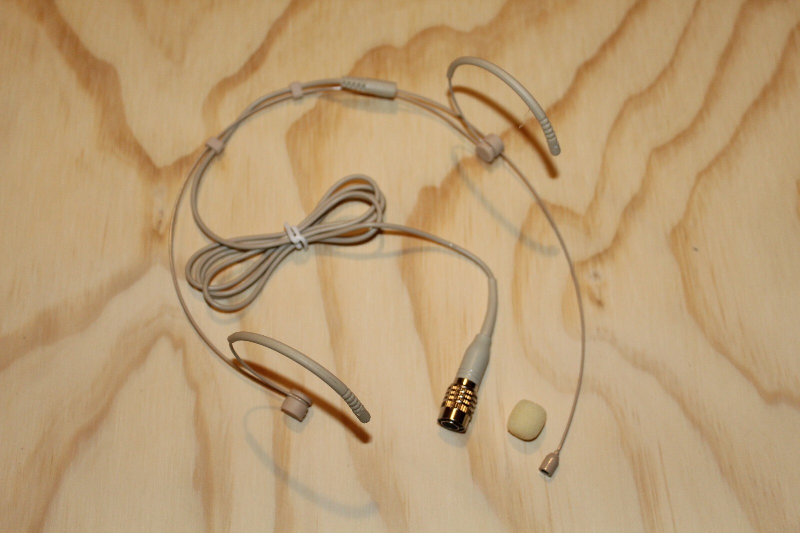 Double Earhook Headset Mic w/ 4 pin mini XLR for Audio Technica *NEW*