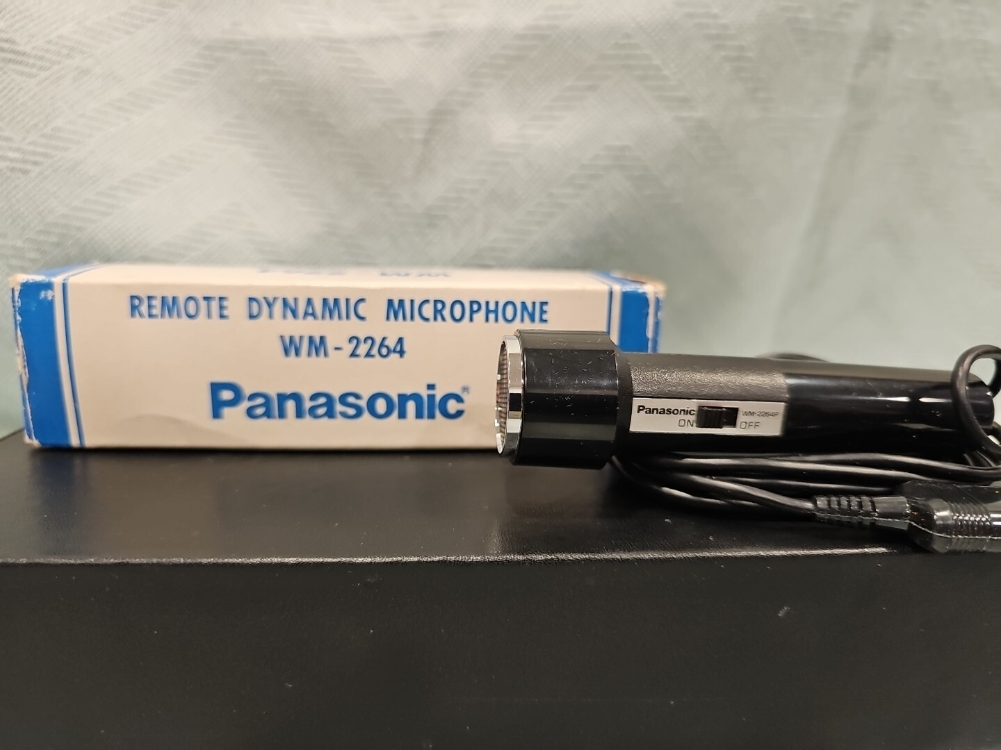 Panasonic WM-2264 Remote Dynamic Microphone 5 Foot Cord UnTested