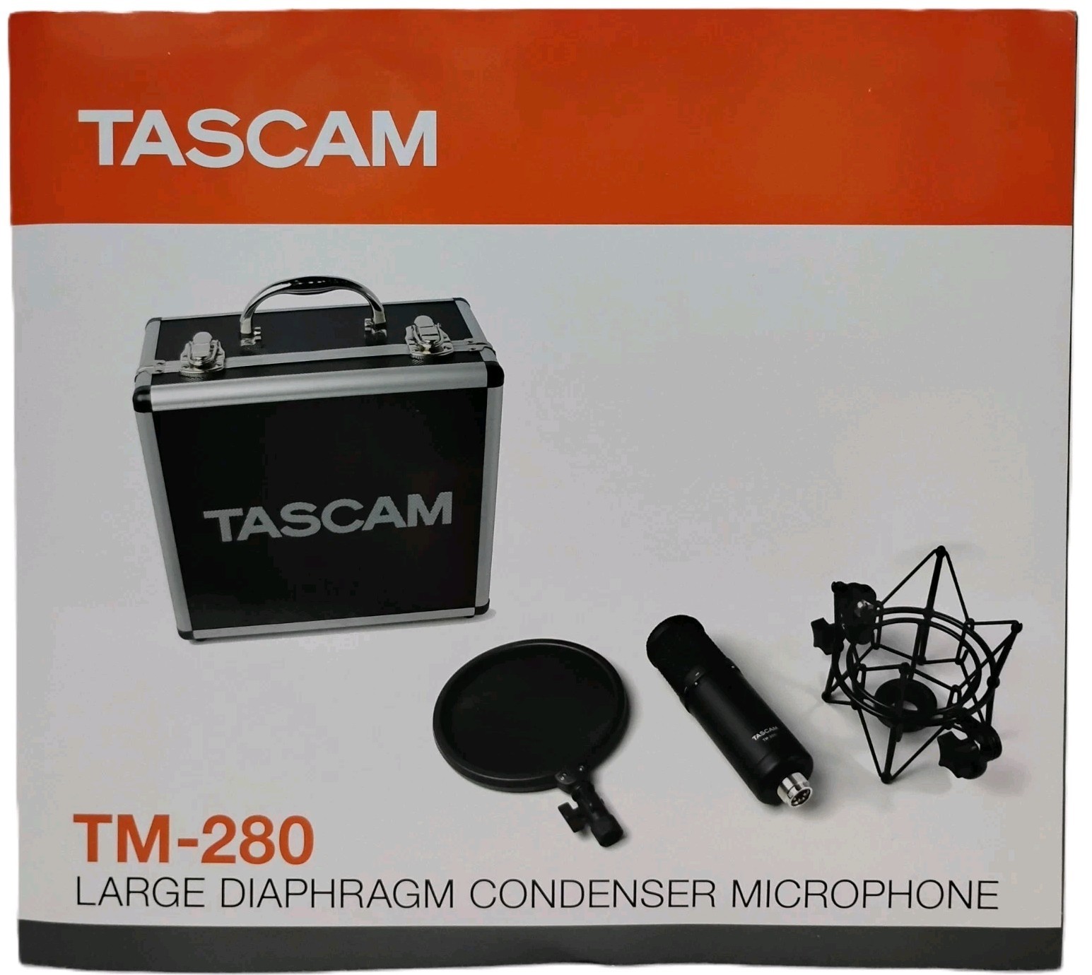 TM-280 Studio Microphone with Flight Case, Shockmount, and Pop Filter