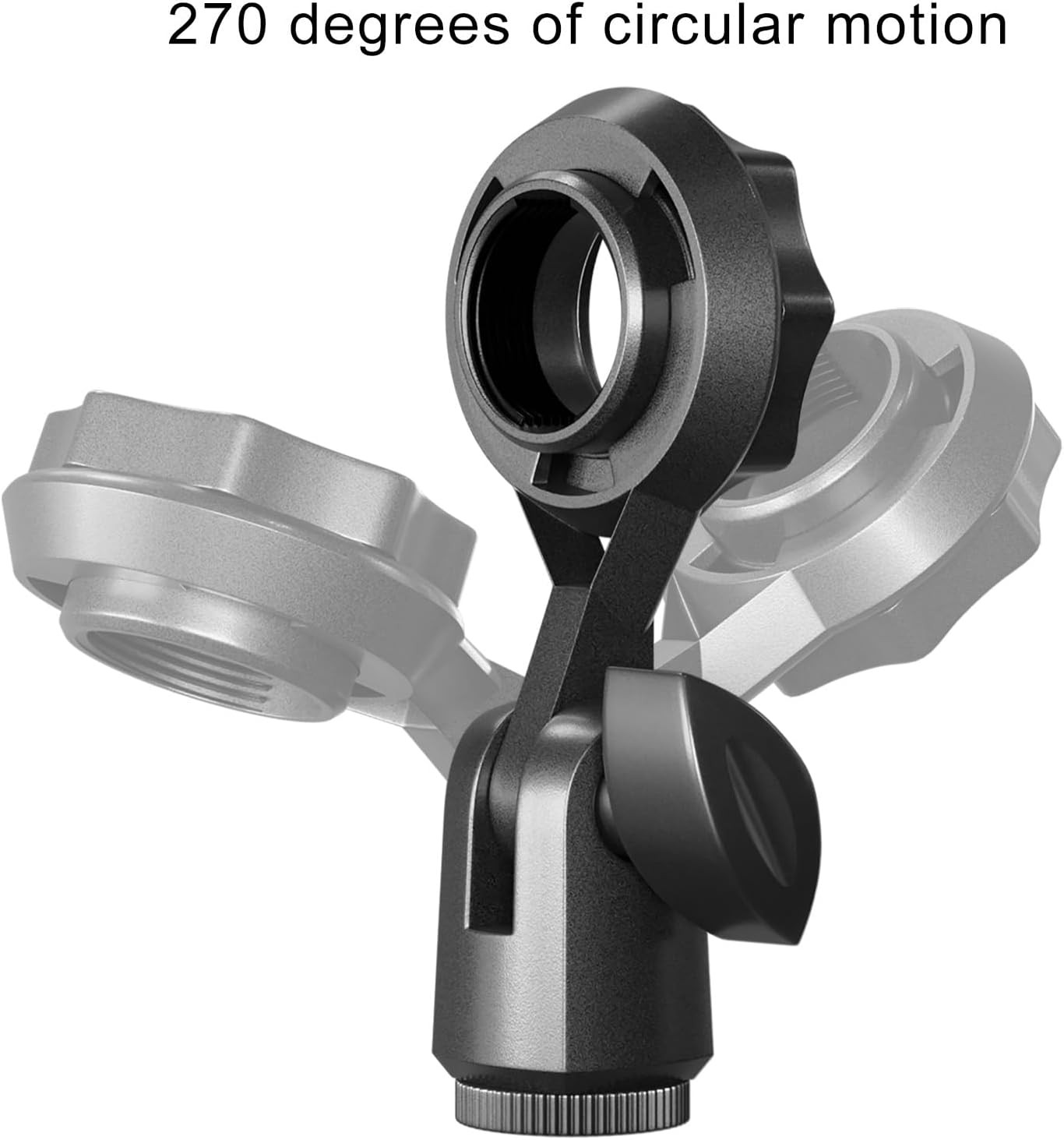 Condenser Microphone Holder Standard Interface Thread Compatible with Stand