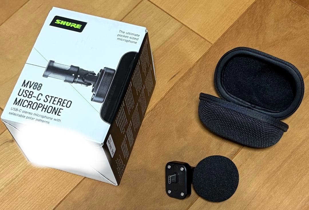 Shure MV88 USB-C Digital Stereo Condenser Microphone Used