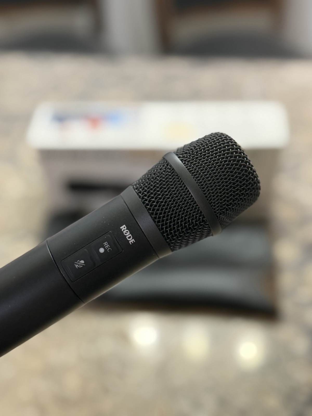 RØDE Interview PRO Wireless Handheld Condenser Microphone Mint Complete Box
