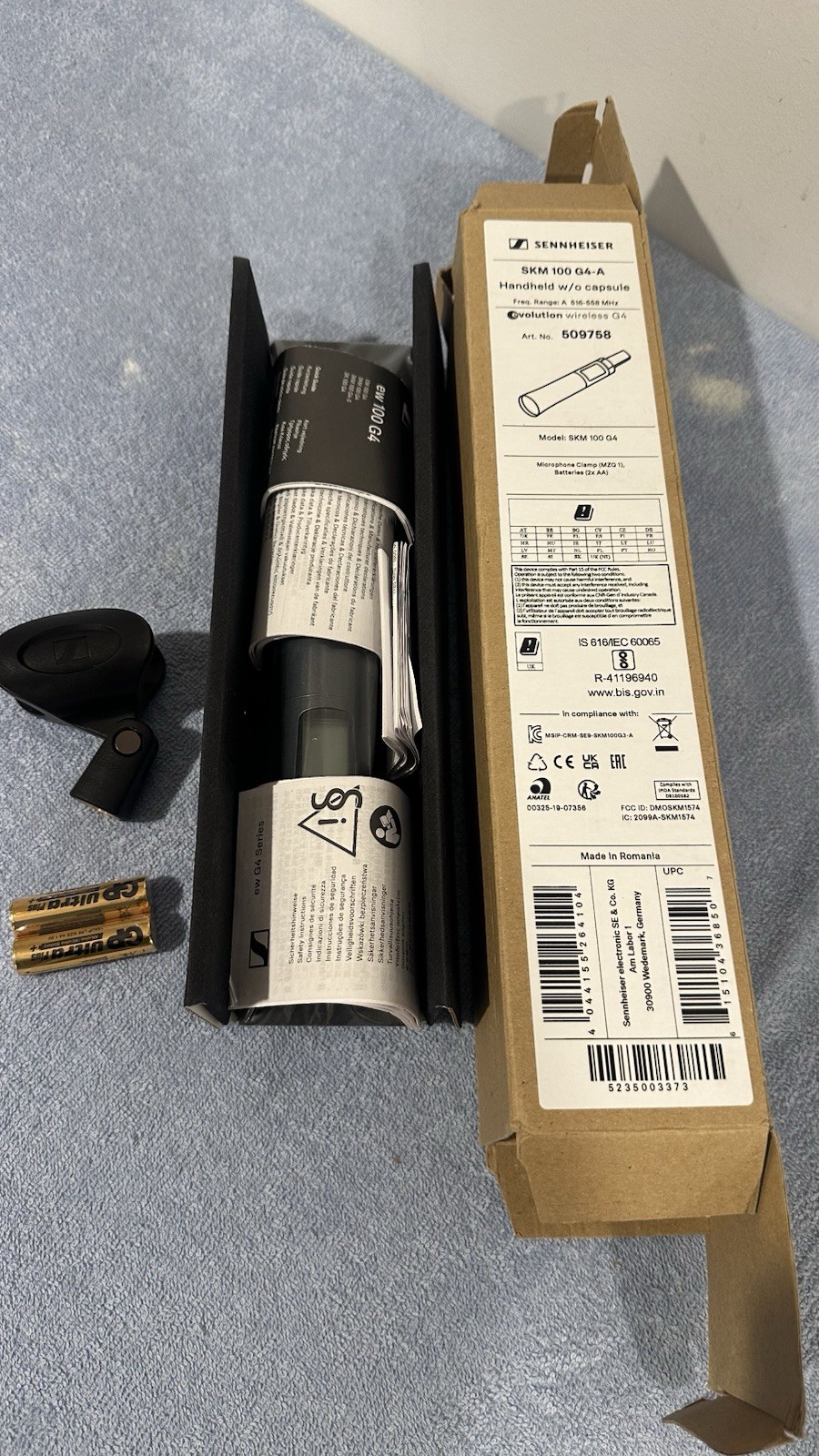 Sennheiser Skm 100 G4 516-558 MHz ( New)