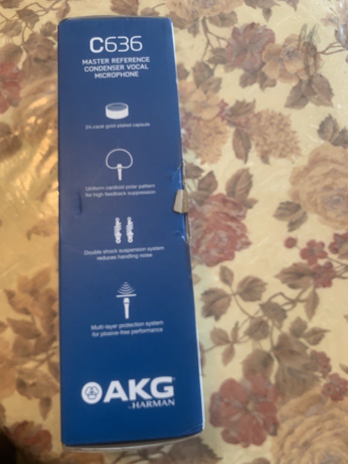 AKG C636 Handheld Vocal Microphone – Black