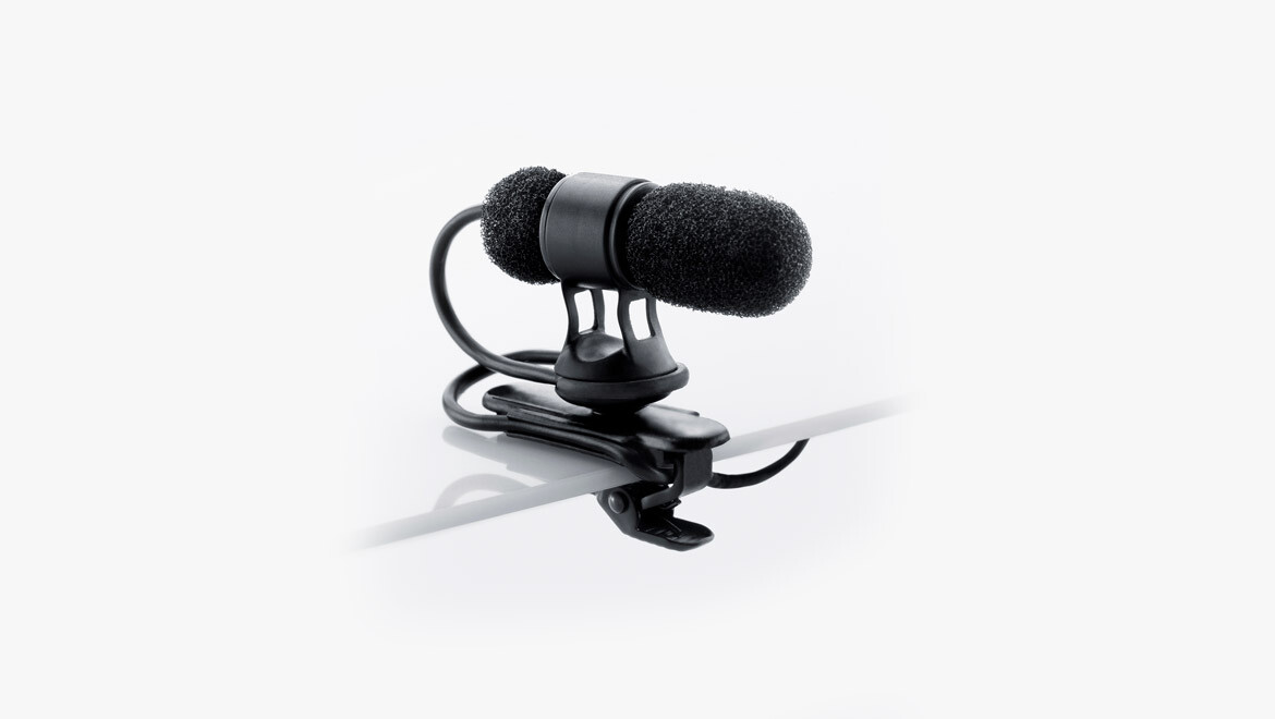 DPA Microphones 4080-DC-D-B00 Miniature Cardioid lavalier Mic Omnidirectional