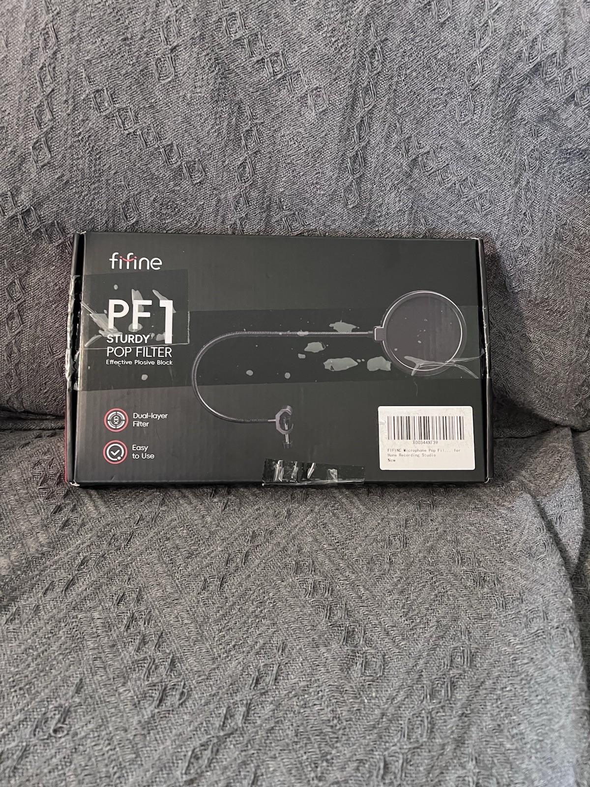 Fifine PF1 Sturdy Layered Nylon Mic Pop Filter for Clear Audio