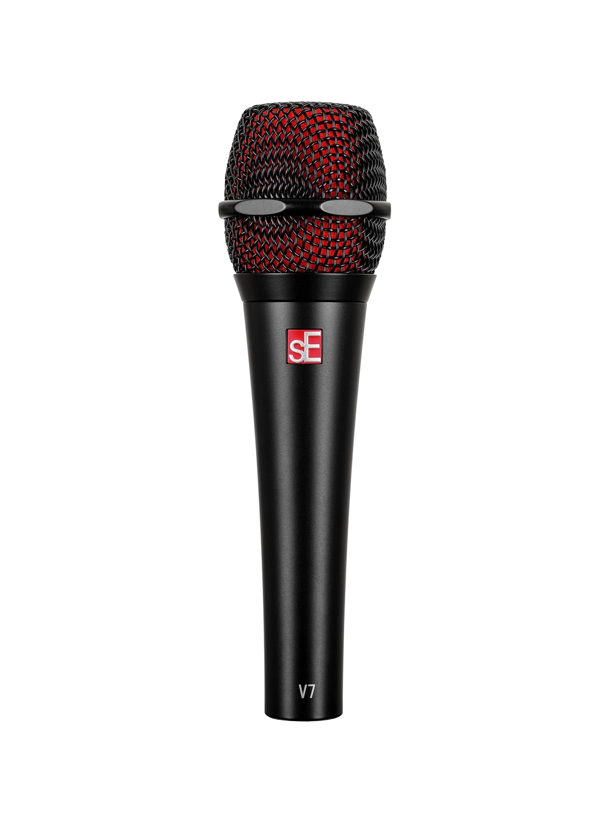 SE Electronics V7-BLK Studio Grade Handheld Microphone Supercardioid, Black