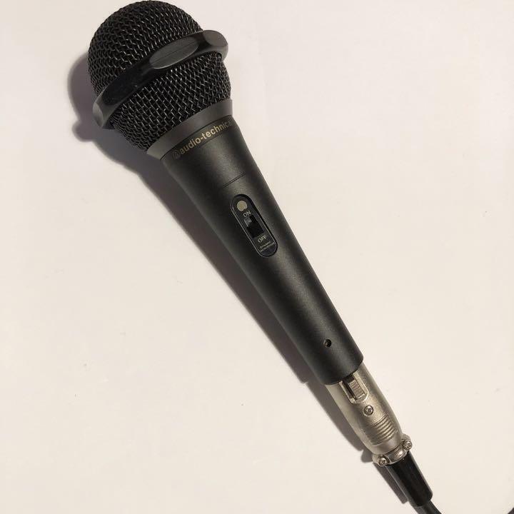 audio-technica Dynamic Vocal Microphone AT-X11 Black Metallic Canon XLR Cable 5m