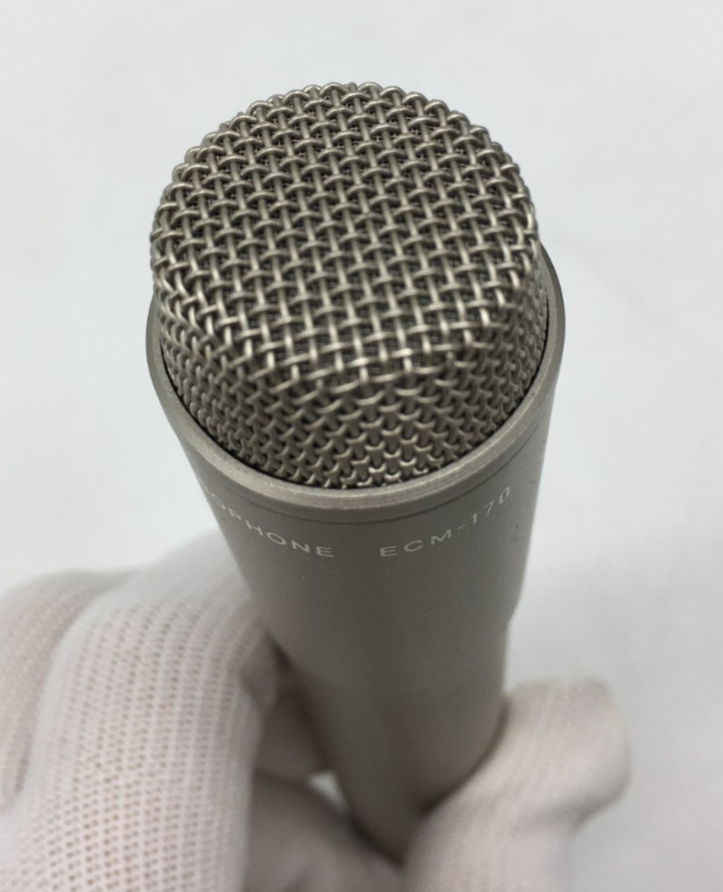 Sony ECM-170 Electret Condenser Microphones Pair Tested w/ Boxes & Manuals