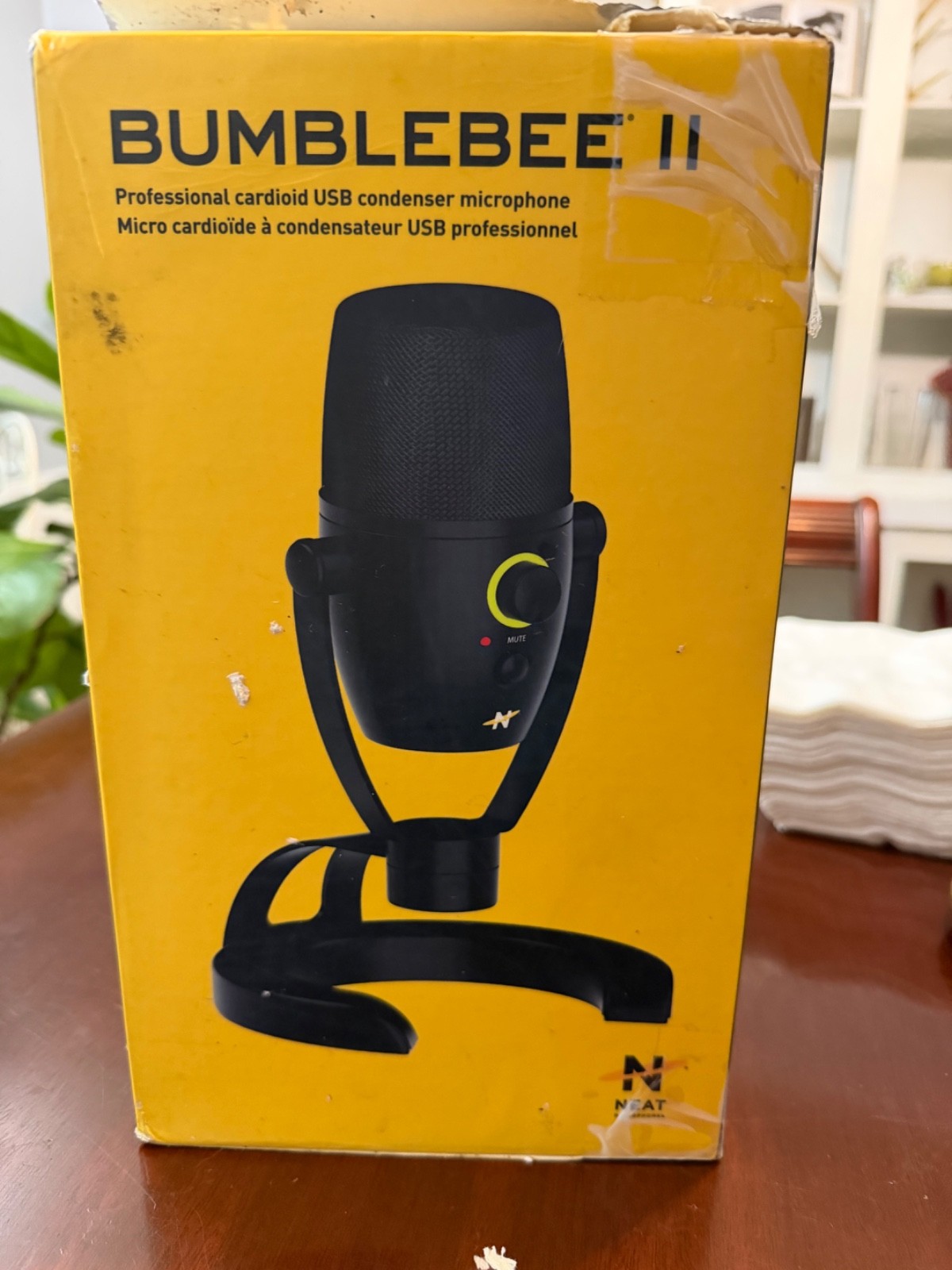 Neat Bumblebee II Condenser Cardioid Microphone – Black