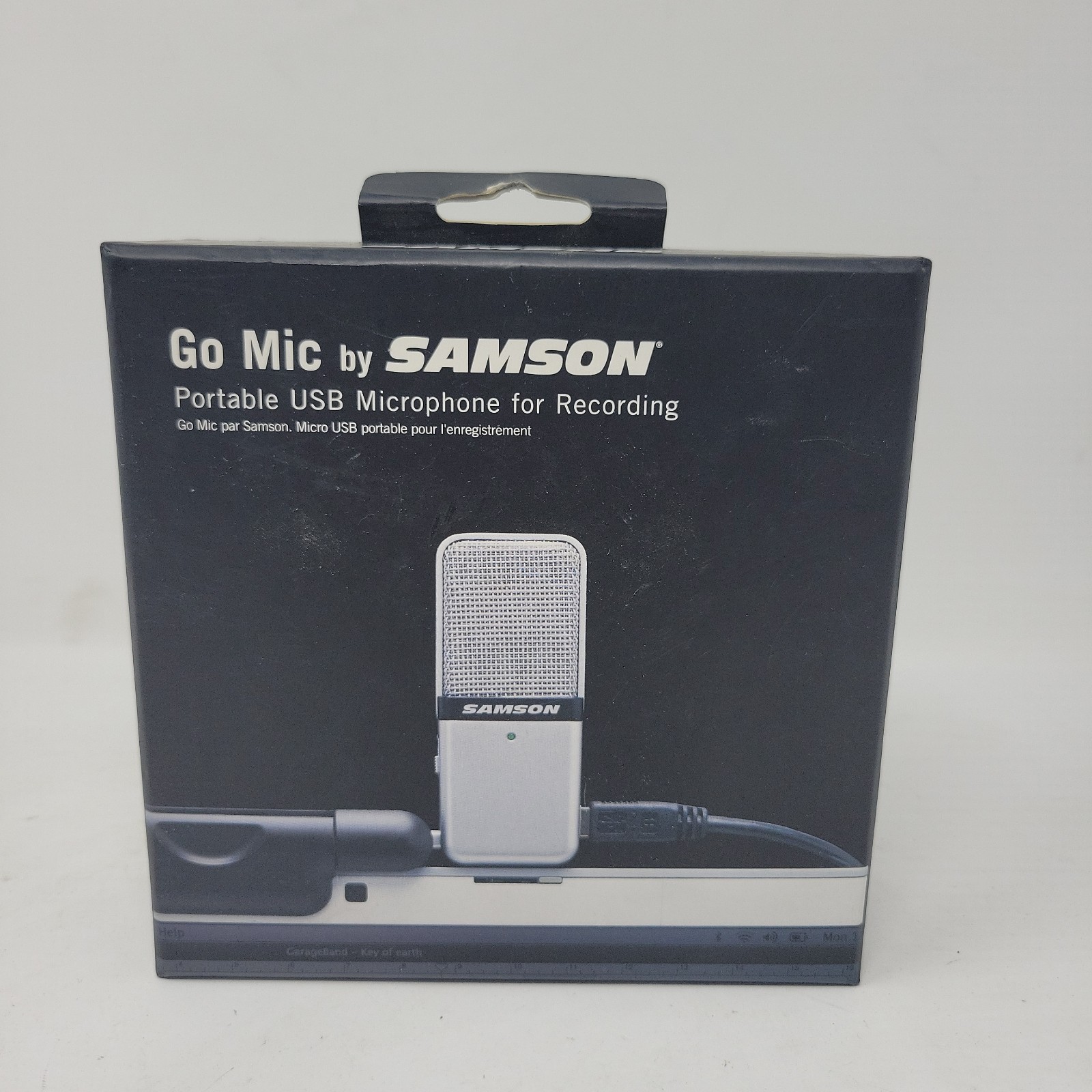 Samson Go Mic Portable USB Condenser Microphone New Open Box Complete