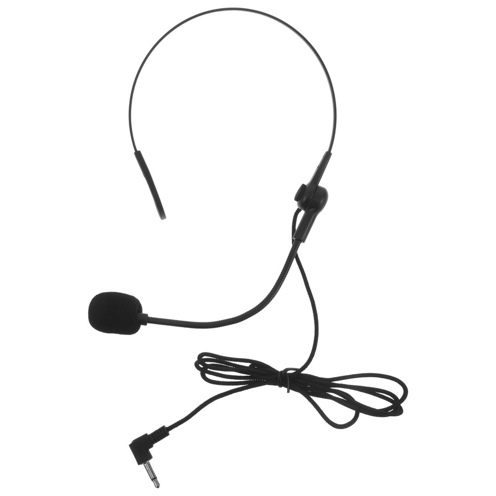 Portable Black Condenser Microphone with Clear Amplification for Outdoor Use