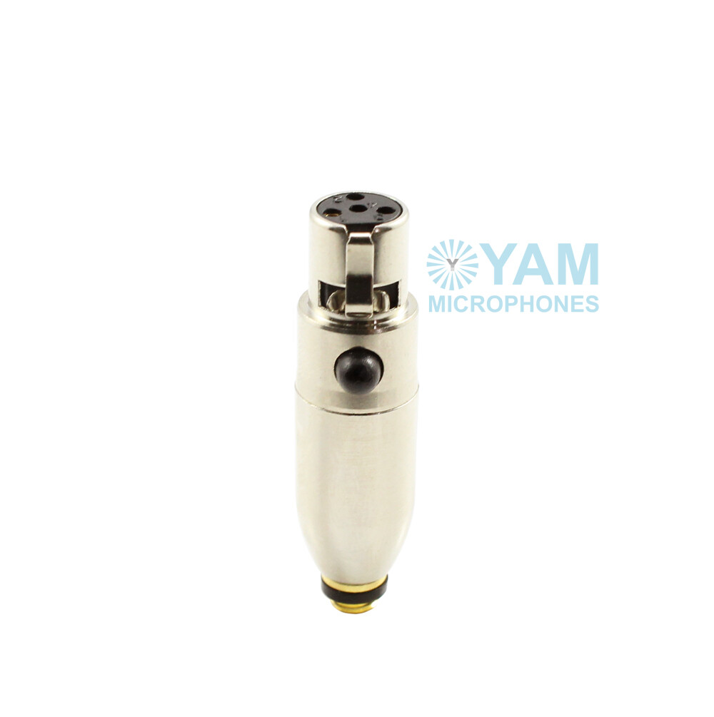 YAM C4S-B Microdot TO TA4F For DPA Mic Fits Shure Line6 TOA Wireless Transmitter