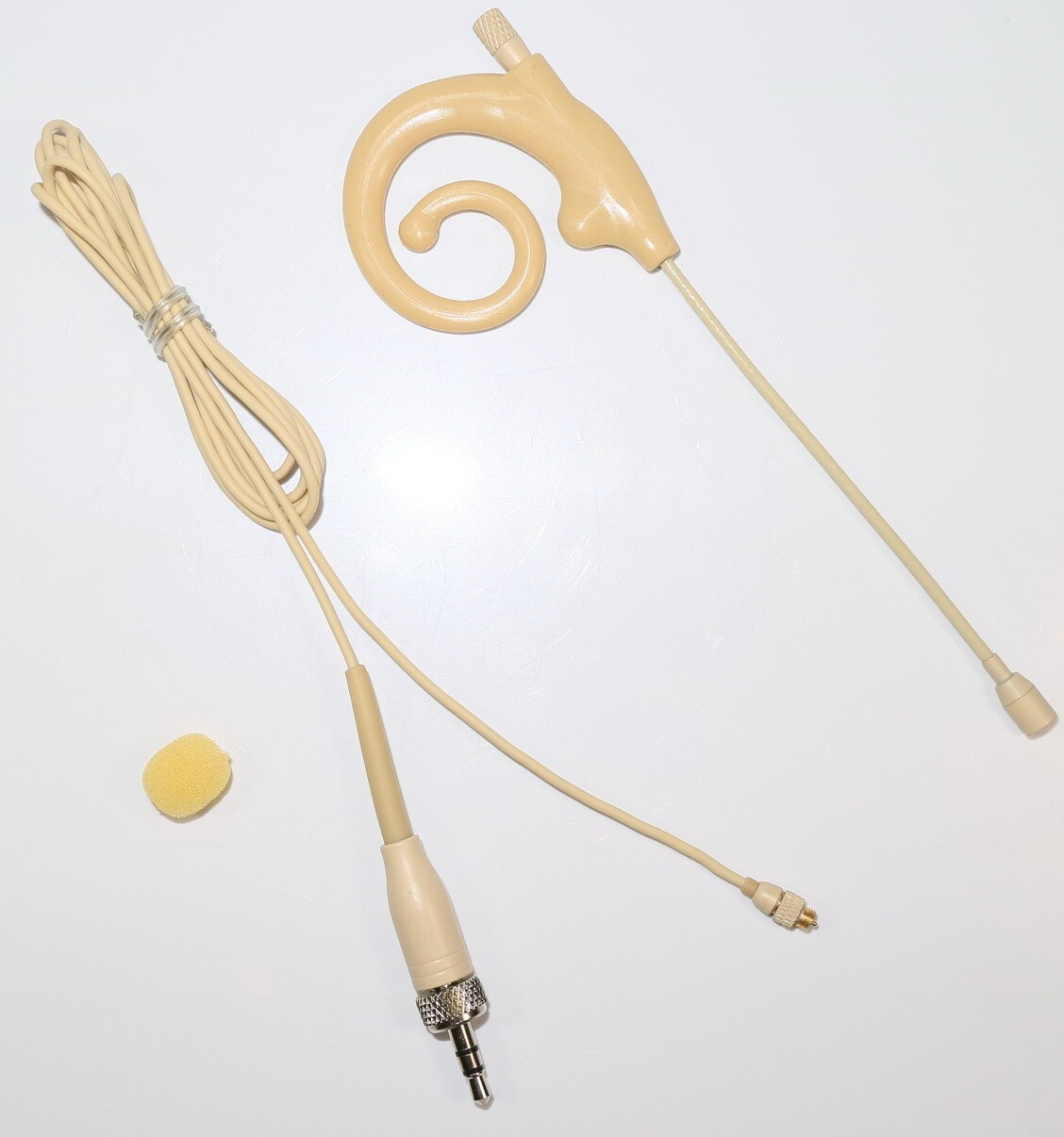 Snail Ear Hook Headset Microphone for Sennheiser G1 G2 G3 G4 Detachable Plug