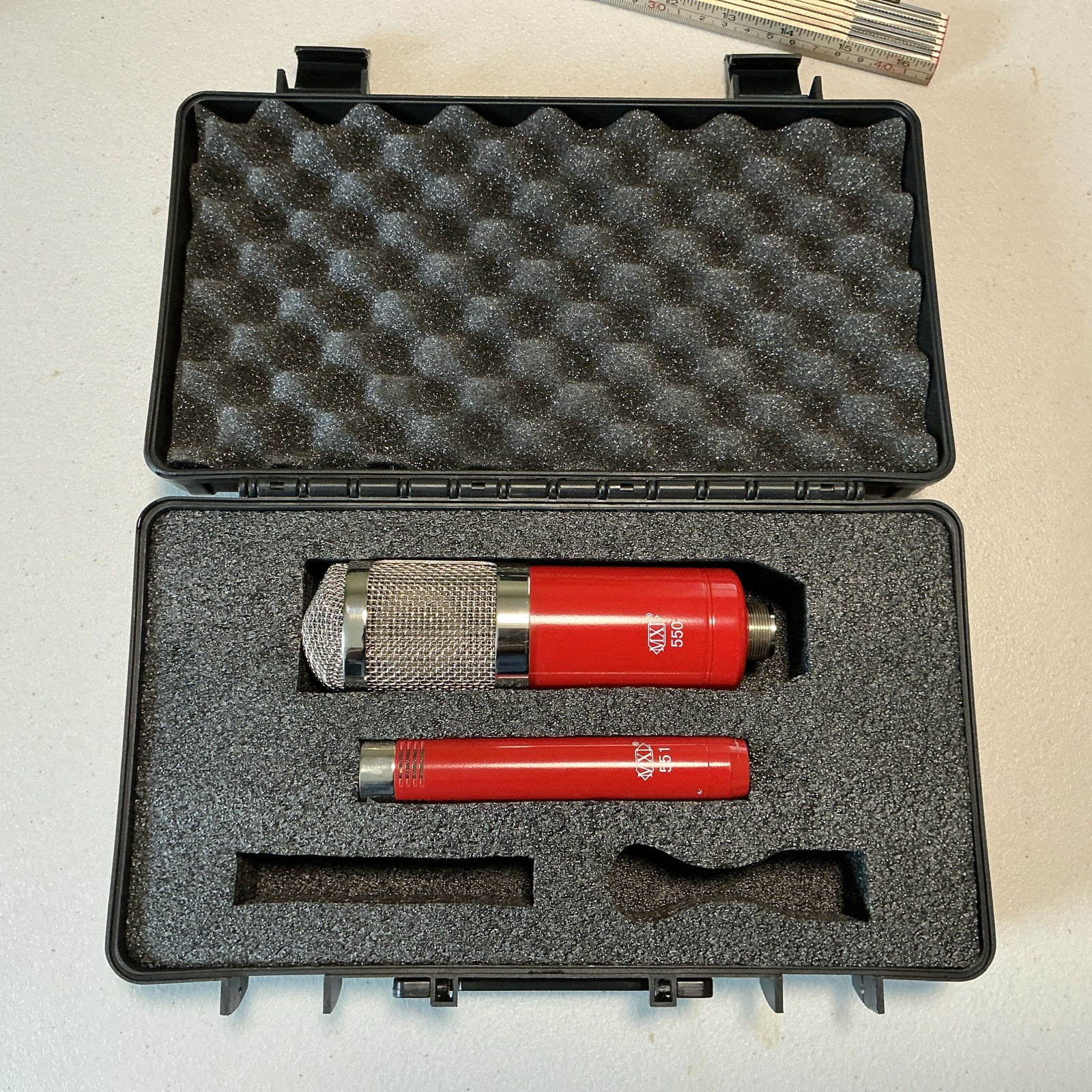 MXL 550/551 Condenser Microphone Kit With Original Hard Case