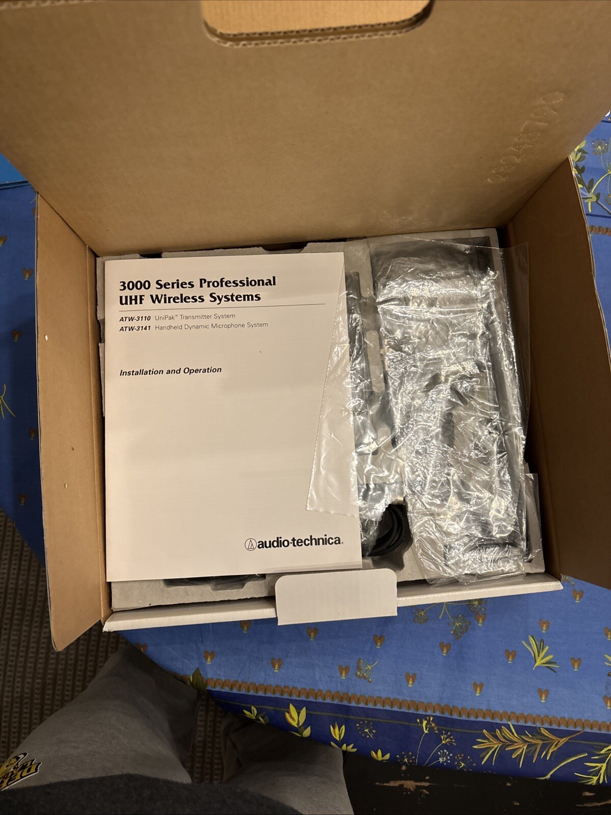 Audio-Technica 3000 Series UHF Wireless Microphone System (ATW-3110D)