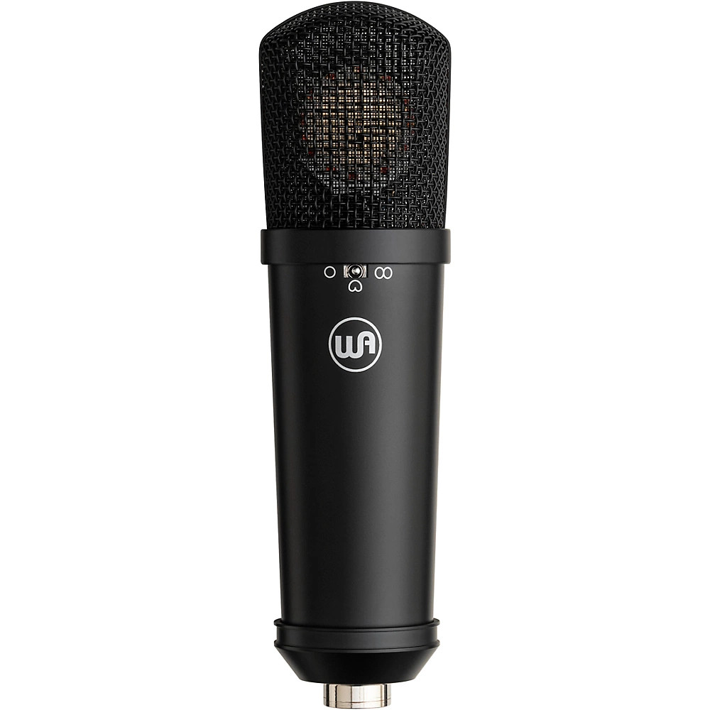 Warm Audio WA87jr Large Diaphragm MultiPolar Pattern Condenser Microphone Blk
