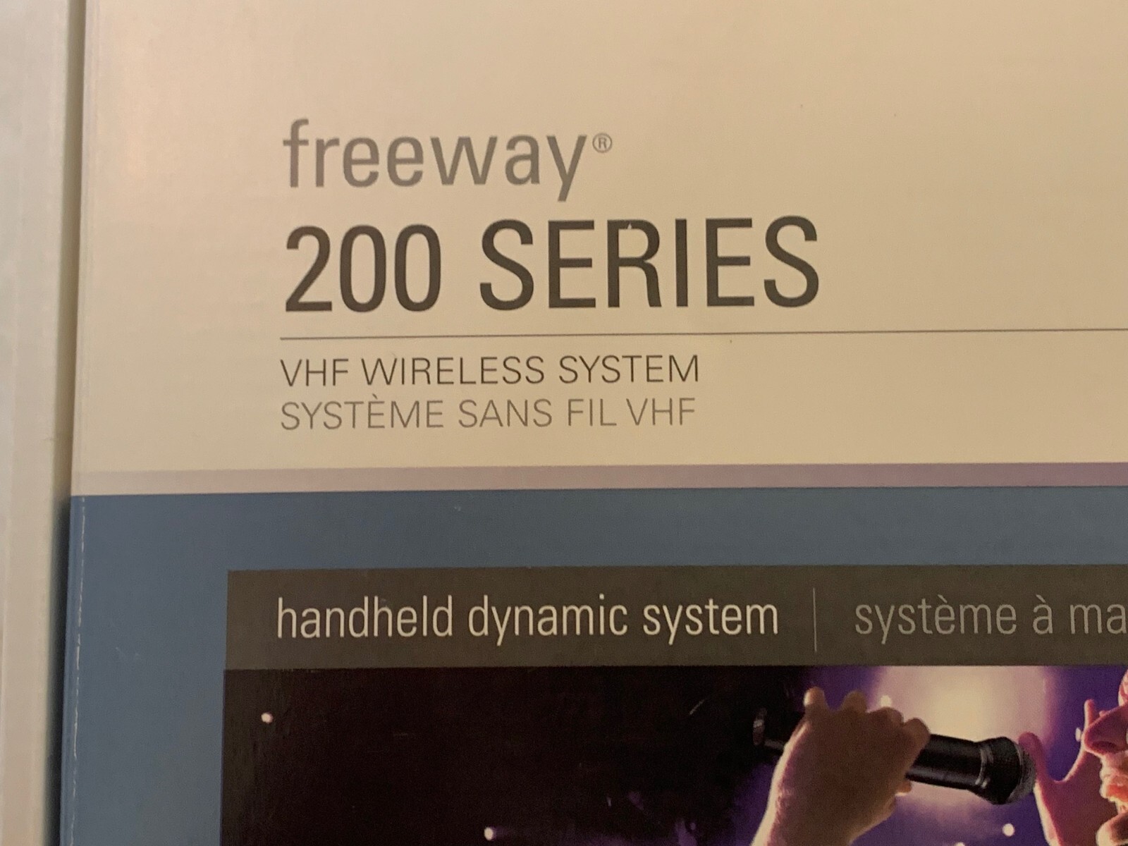 Audio-Technica 200 series Freeway VHF Wireless System