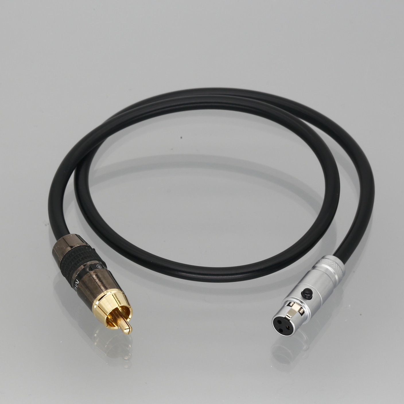 Mini-XLR TA3F Female to RCA Male RG58 Cable For National Instruments NI PCI PXI