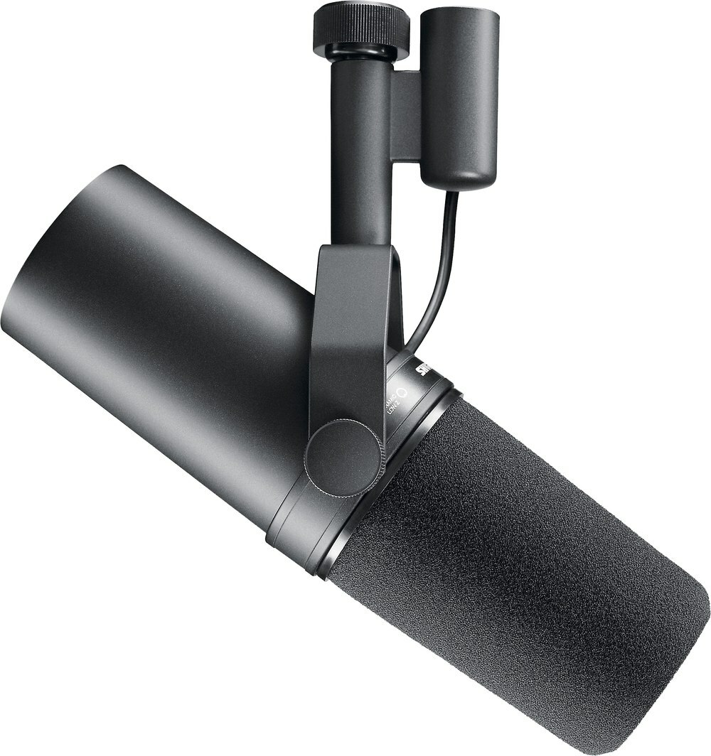 Shure Cardioid Dynamic Mic Studio Vocal includes windscreens