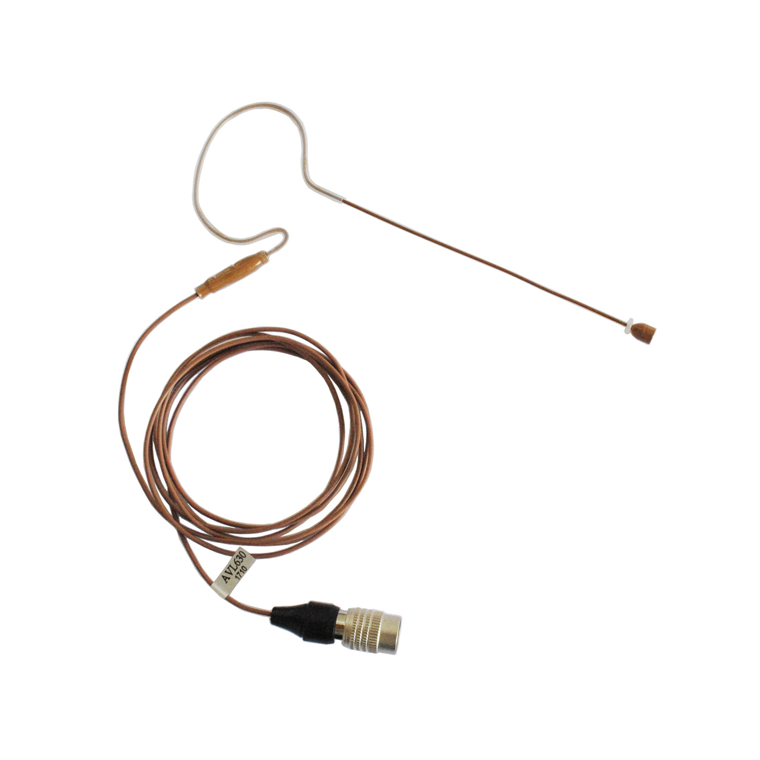 AV-Jefes AVL630CC-H4P Cocoa Mini Headset Microphone for Audio Technica Wireless