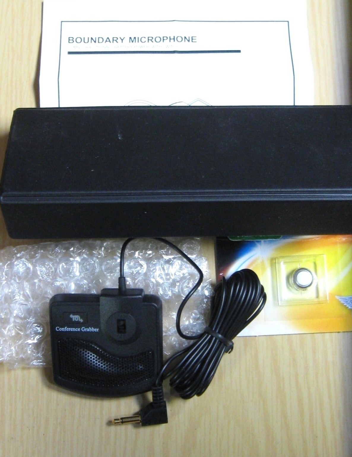 RS PRO CONFERENCE GRABBER AVL909S OMNI DIRECTIONAL BOUNDARY MICROPHONE NEW