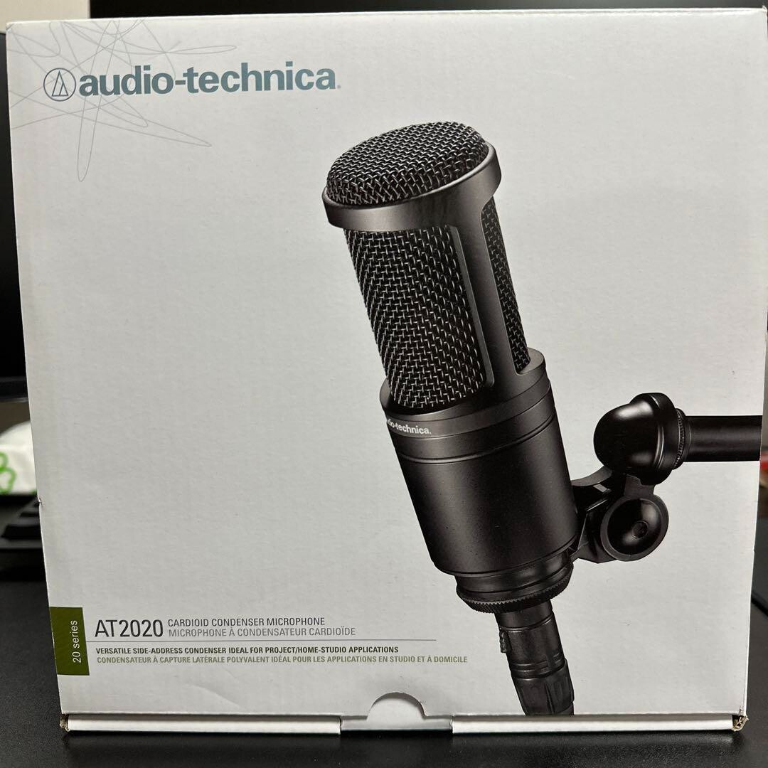 Audio-Technica microphones Studio Condenser XLR Micro AT2020 JAPAN NEW
