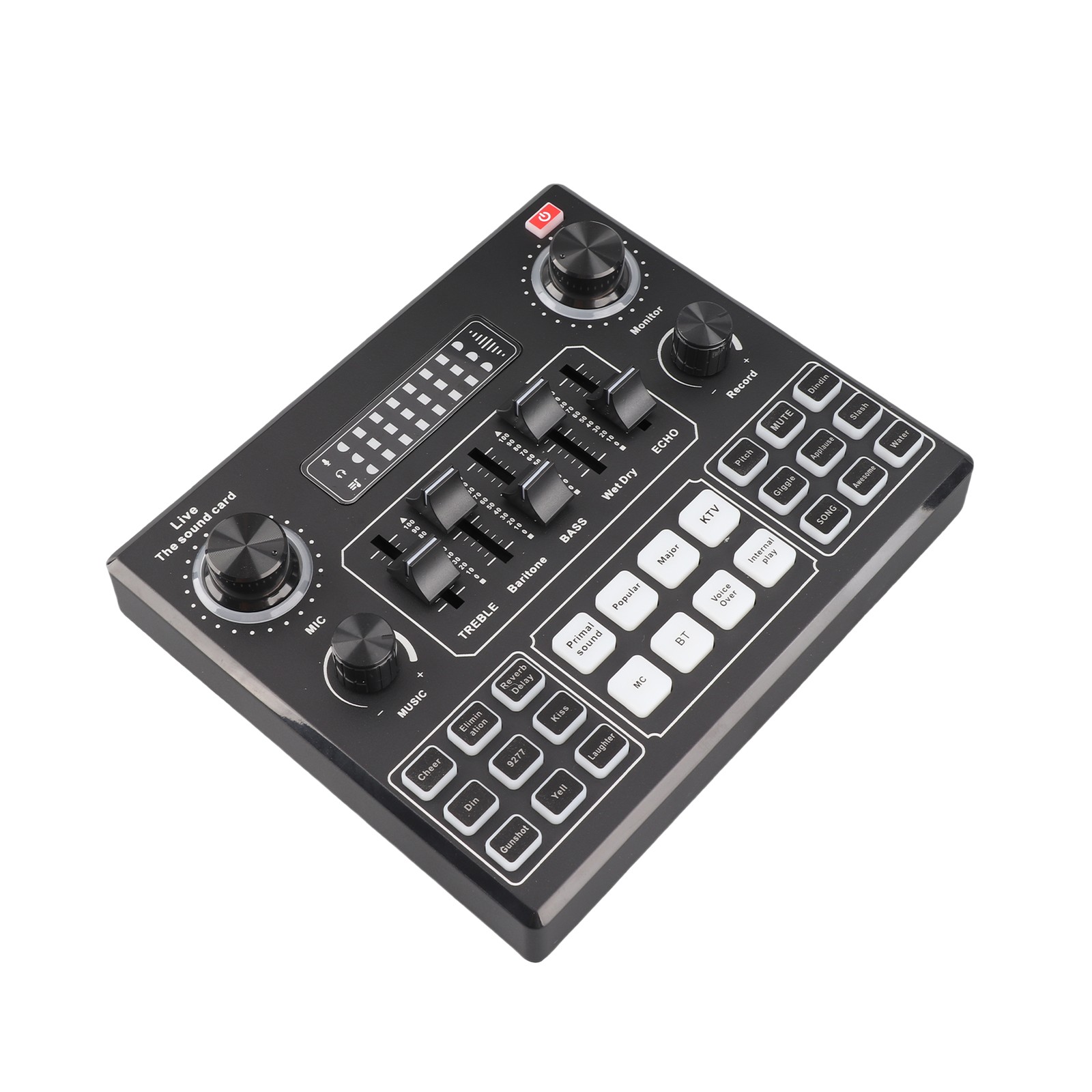 Multifunctional Live V9 Sound Card And BM800 Suspension Microphone Kit RLWX