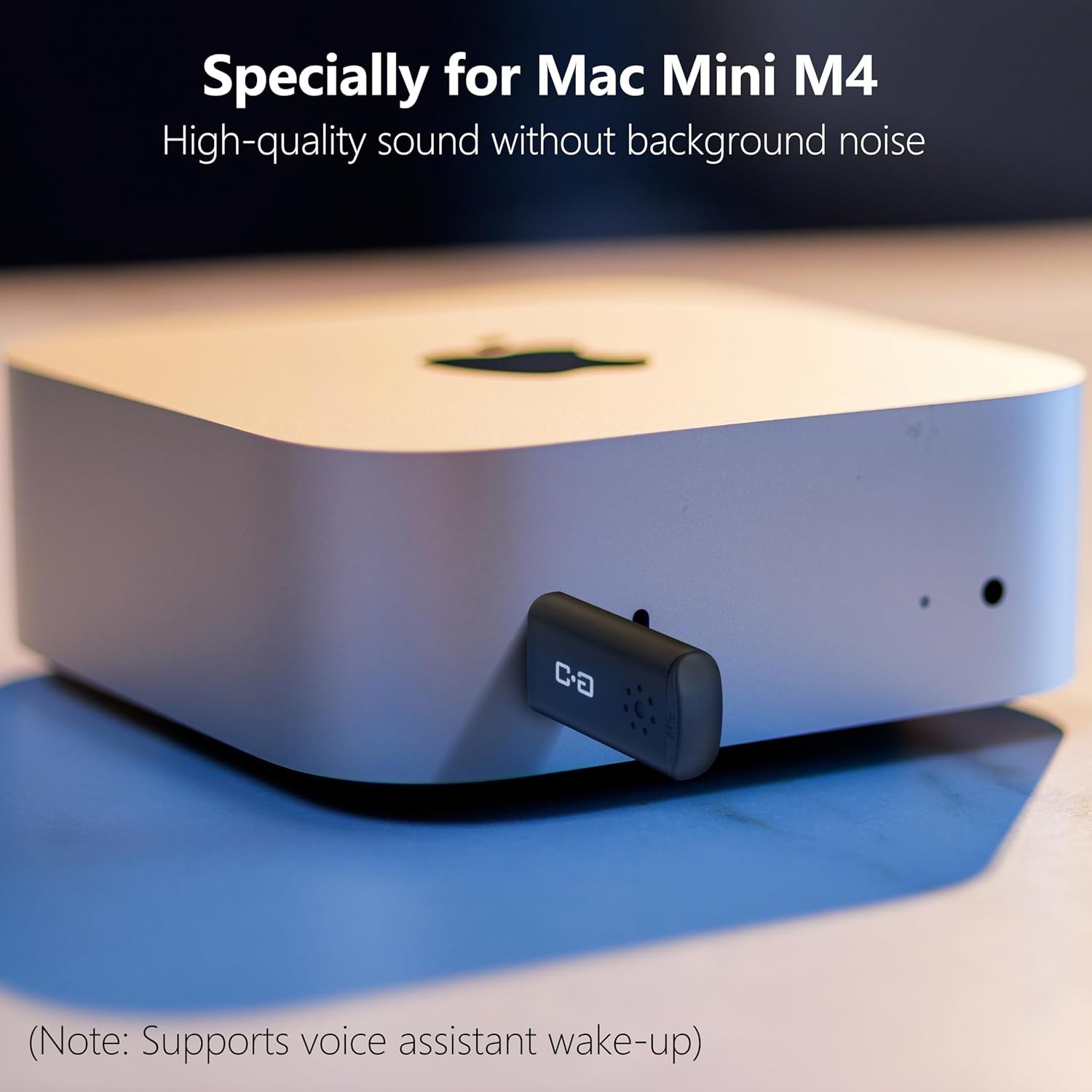 USB-C Mini Microphone for MacBook & Mac Mini – Clear Audio, Plug & Play