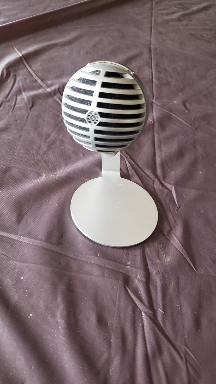 SHURE MV5 (Silver) Model AMV5-DS Digital Condenser Microphone