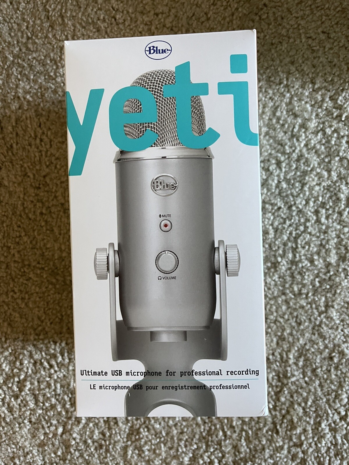 Blue 6123112 Microphone – Silver