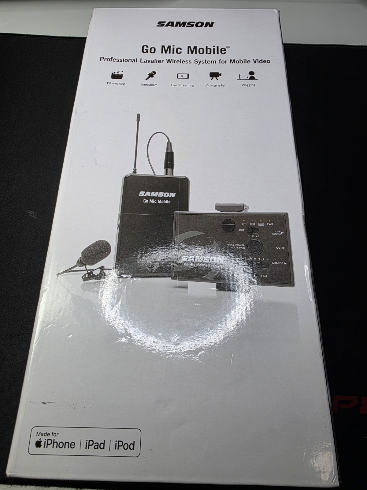 Samson Go Mic Mobile Professional Omnidirectional Lavaliere Wireless System