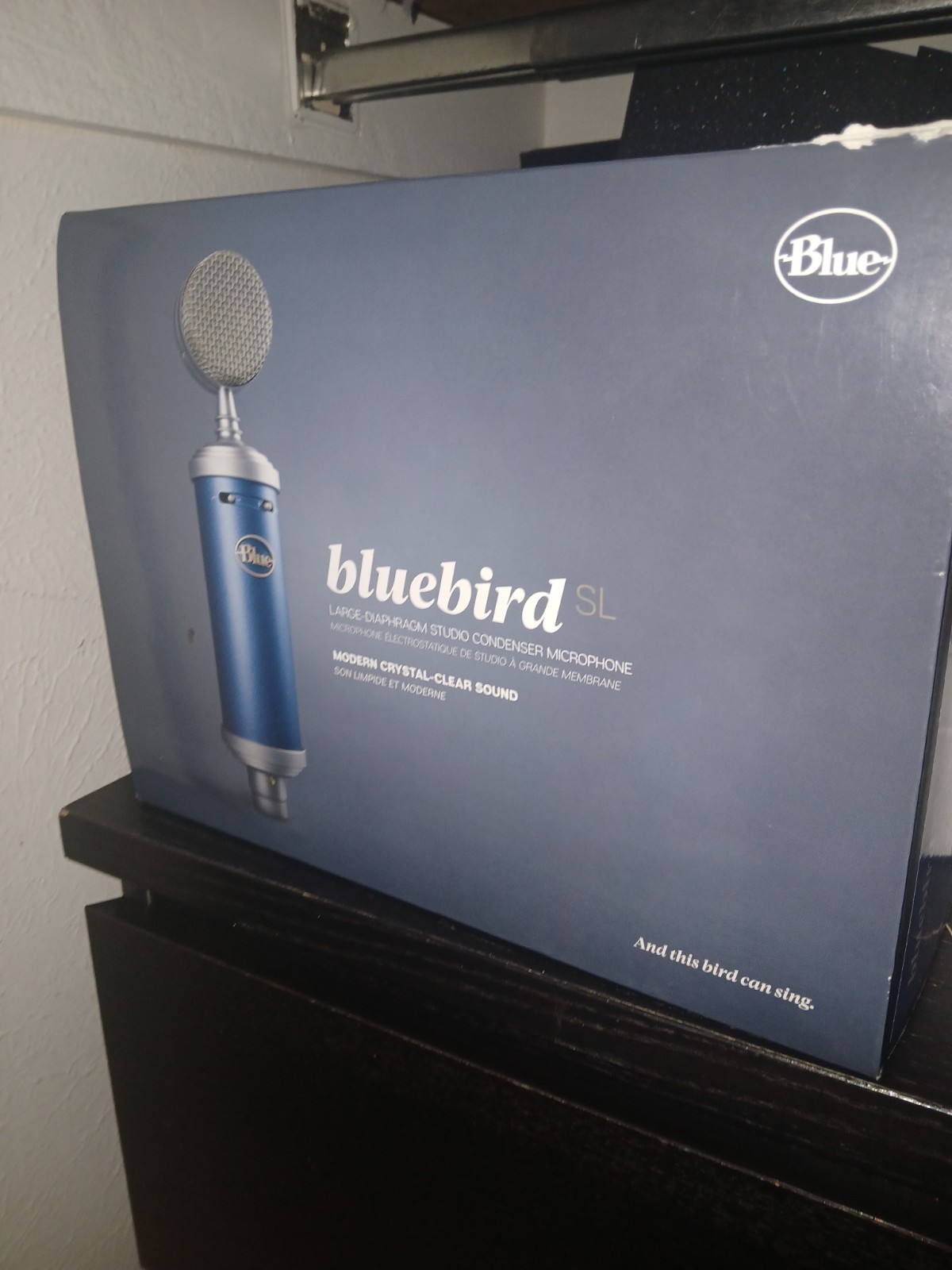 Blue Microphones Bluebird SL Studio Condenser Microphone – Blue