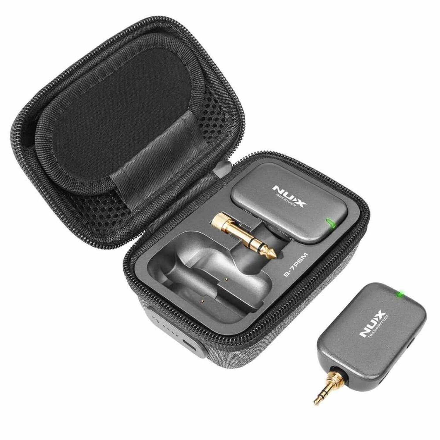 Liquid Audio NUX Wireless in Ear Monitor System (B-7PSM 5.8 GHz) Bundle with …