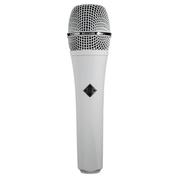 Telefunken M80 White Dynamic Microphone –