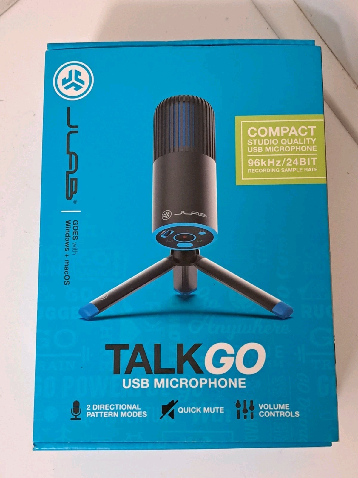 JLAB Talk Go USB Microphone For Windows & MacOS In Original Box