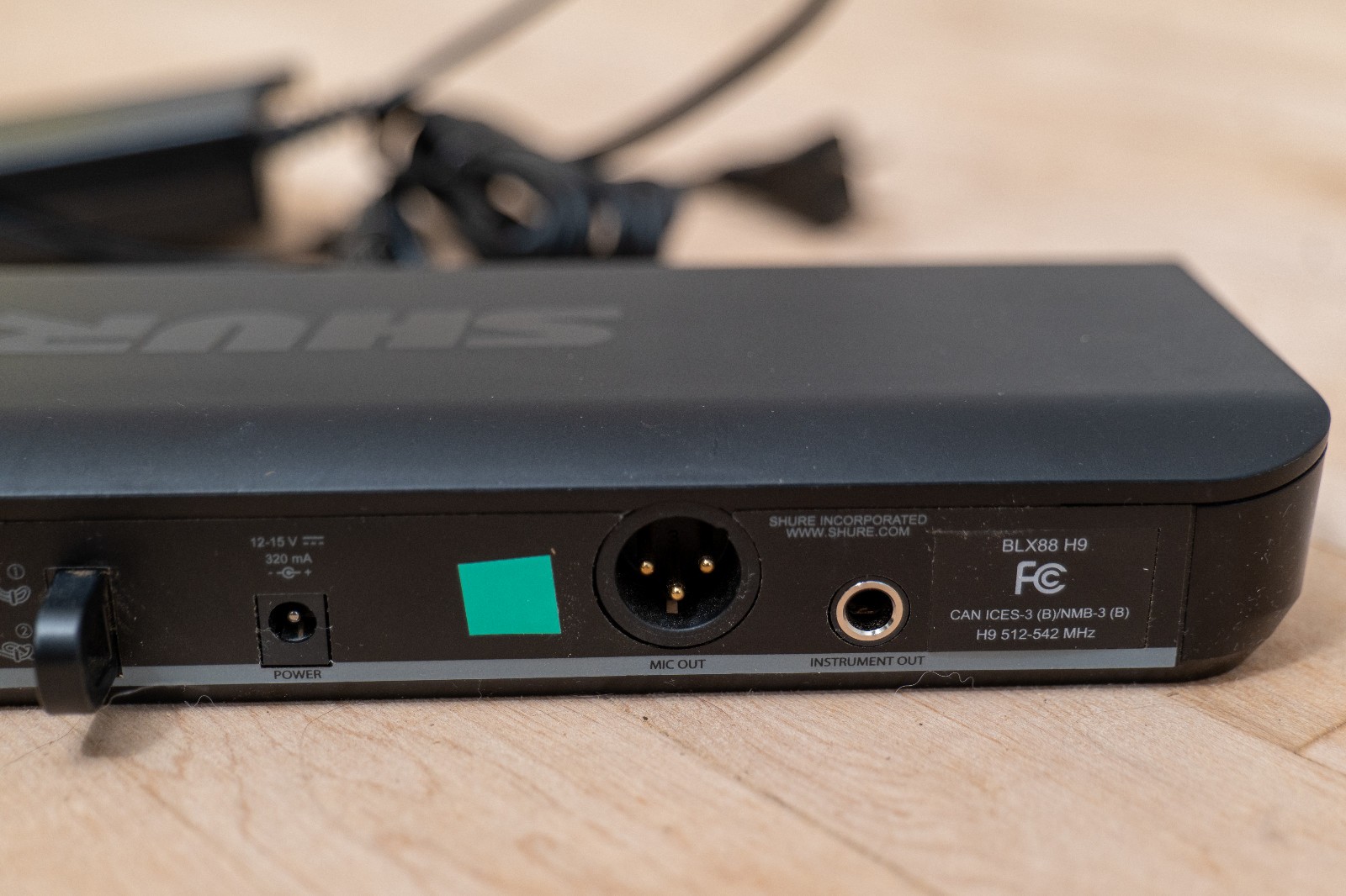 Shure BLX288/SM58 Wireless Dual Handheld System – H9 Band W/ 2 Microphones
