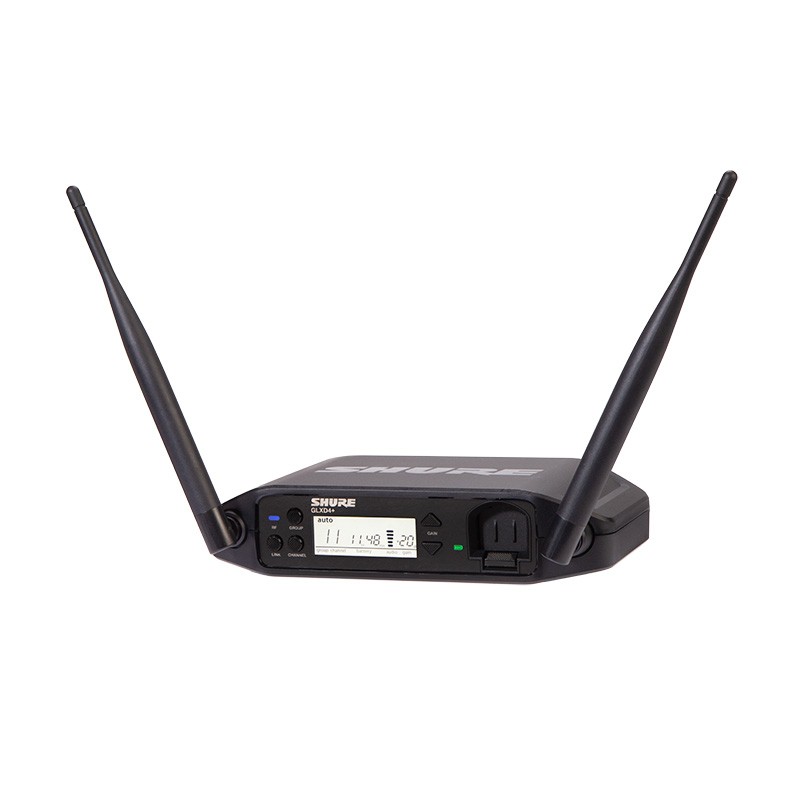 Shure GLXD4+-Z3 Digital Wireless Dual Band Tabletop Receiver (Z3: 2.4, 5.8 GHz)